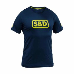 SBD blå/gul T-Shirt - Dame