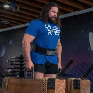 SBD World's Strongest Man T-Shirt - Blå